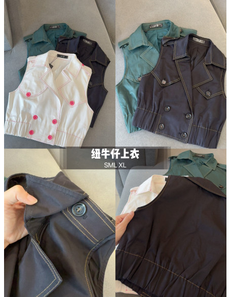 025 工装纽外套衣