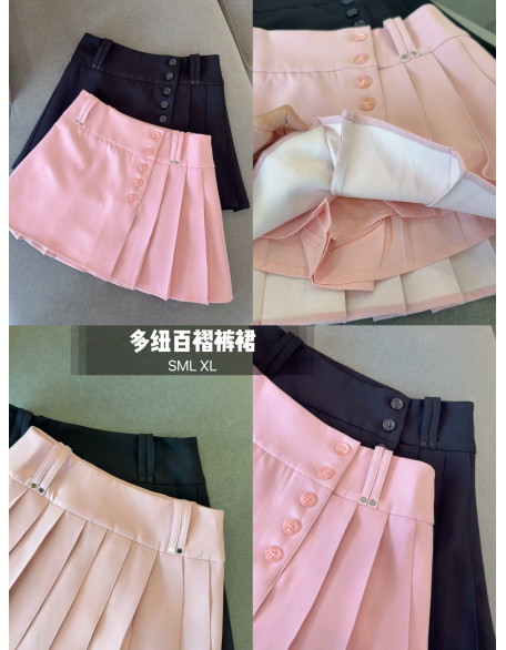 025 百褶裤裙