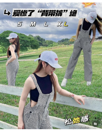 063 背带裤 