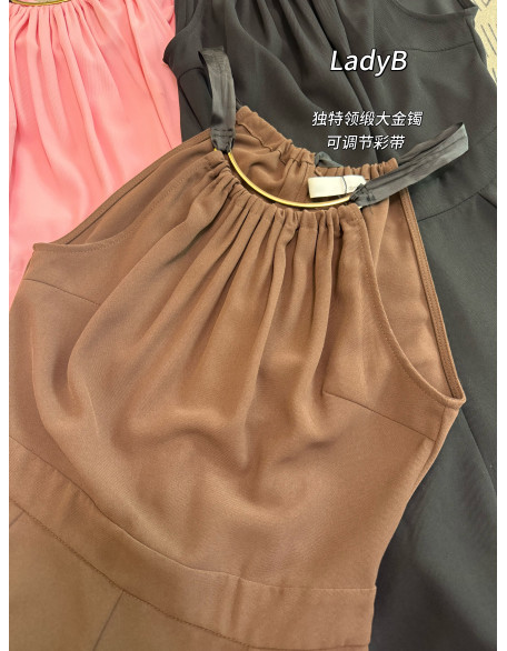 Cut连身裙