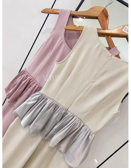 无袖腰长裙 无袖腰长裙