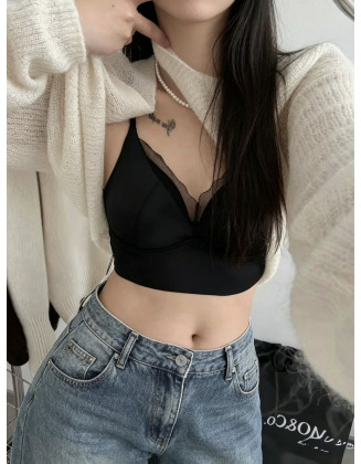 852 透边蕾丝内搭