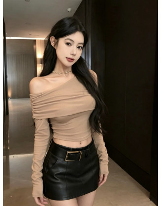 851 微性感斜衣