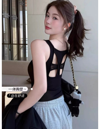 851 后蕾丝内搭