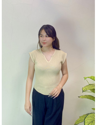 小V上衣